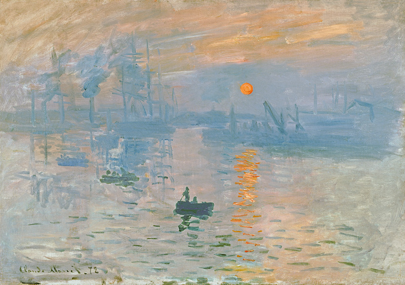 Monet, son musée. : Impression, soleil levant. 1872, © Musée Marmottan Monet, Paris, Bridgeman Giraudon - presse. ©  Service presse Rmn, Gérard Blot